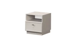 Bogart Szafki Nocne*LORINI SZAFKA NOCNA 45 1SZ - cashmere / T-bar czarny / cokół