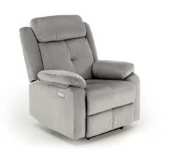 Halmar Fotele*LORIS fotel wypoczynkowy popielaty (2p=1szt)1 sztuka