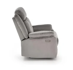 Halmar Fotele*LORIS fotel wypoczynkowy popielaty (2p=1szt)1 sztuka