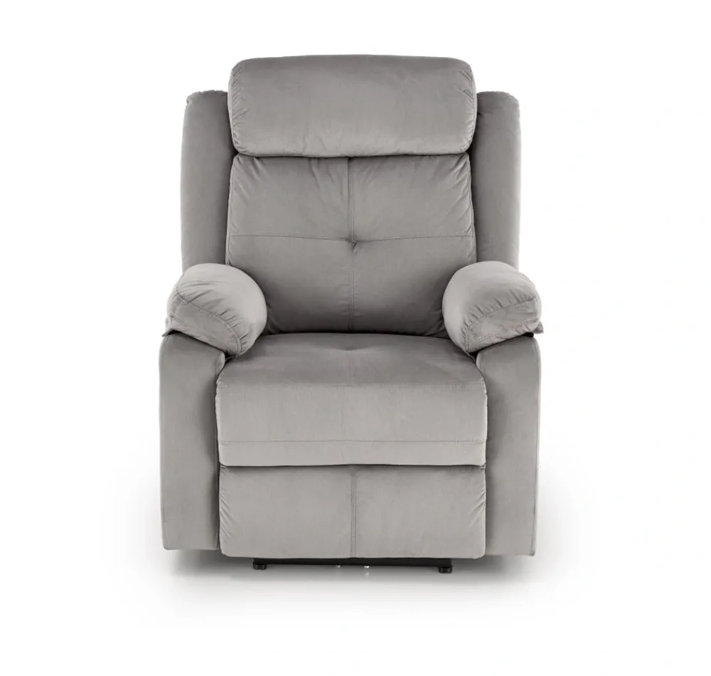 Halmar Fotele*LORIS fotel wypoczynkowy popielaty (2p=1szt)1 sztuka