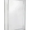 ArteHome Lustra*Lustro Bergamo 80/140cm klasyczne prostokątne w prostej lustrzanej ramie