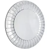 ArteHome Lustra*Lustro Corrao 80cm luksusowe okrągłe w dekoracyjnej lustrzanej wypukłej ramie