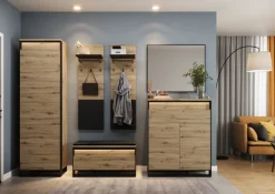 Lenart Lustra*Lustro do przedpokoju Quant QG-05 czarny