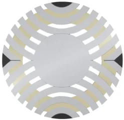 ArteHome Lustra*Lustro Elisa Szampańskie 90 cm w finezyjnej ramie dekoracyjne okrągłe