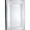 ArteHome Lustra*Lustro prostokątne Ava 70/140cm glamour klasyczne w prostej lustrzanej ramie o delikatnej fazie