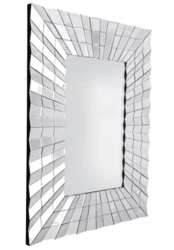 ArteHome Lustra*Lustro prostokątne Galante 80/120cm w stylu glamour w dekoracyjnej trójwymiarowej ramie