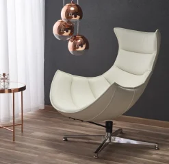 Halmar Fotele*LUXOR fotel wypoczynkowy biały (1p=1szt)1 sztuka