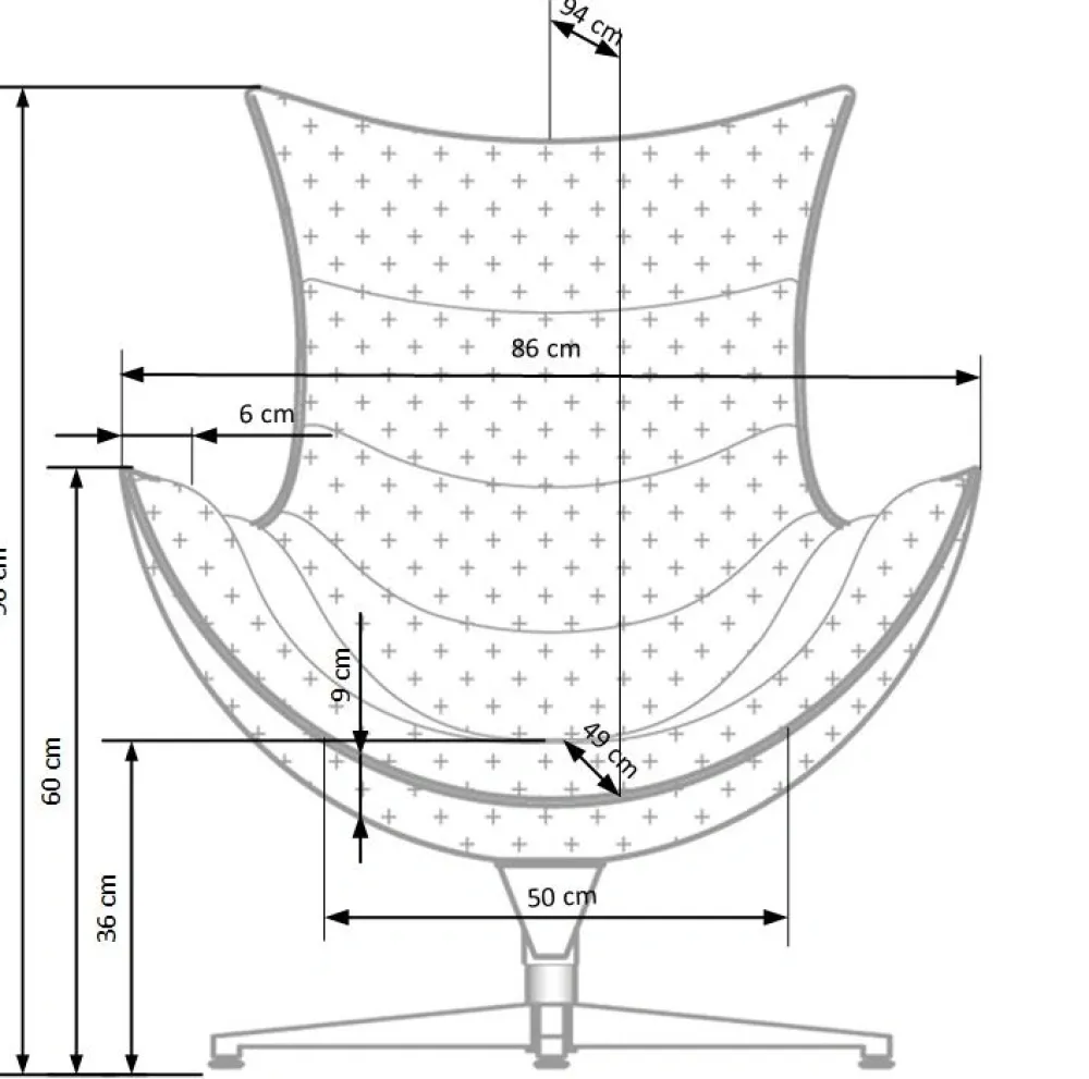 Halmar Fotele*LUXOR fotel wypoczynkowy biały (1p=1szt)1 sztuka