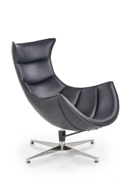 Halmar Fotele*LUXOR fotel wypoczynkowy czarny (1p=1szt)1 sztuka