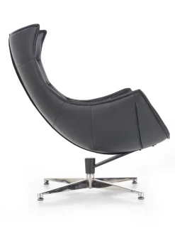 Halmar Fotele*LUXOR fotel wypoczynkowy czarny (1p=1szt)1 sztuka