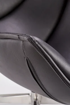 Halmar Fotele*LUXOR fotel wypoczynkowy czarny (1p=1szt)1 sztuka