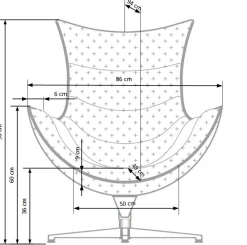 Halmar Fotele*LUXOR fotel wypoczynkowy zielony (1p=1szt)1 sztuka