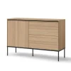 Lenart Komody Do Jadalni|Komody Do Sypialni*Mała komoda z szufladami VISSO VI-03 dąb linearny