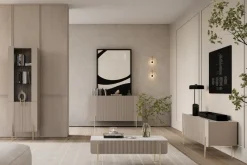 Bogart Ławy I Stoliki Do Pokoju Młodzieżowego|Ławy I Stoliki Do Salonu*MALMI Ława 100 2SZ - cashmere / crema bianca / złote nogi