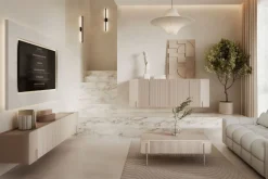 Bogart Ławy I Stoliki Do Pokoju Młodzieżowego|Ławy I Stoliki Do Salonu*MALMI Ława 100 2SZ - cashmere / złote nogi