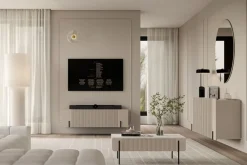 Bogart Ławy I Stoliki Do Pokoju Młodzieżowego|Ławy I Stoliki Do Salonu*MALMI Ława 100 2SZ - cashmere / crema bianca  / czarne nogi