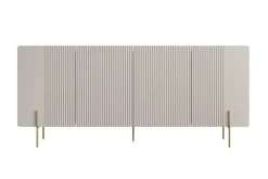 Bogart Komody Do Biura|Komody Do Przedpokoju*MALMI Komoda 200 4D - cashmere / złote nogi