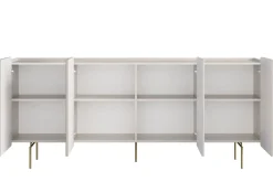 Bogart Komody Do Biura|Komody Do Przedpokoju*MALMI Komoda 200 4D - cashmere / złote nogi