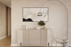 Bogart Komody Do Biura|Komody Do Przedpokoju*MALMI Komoda 150 3D - cashmere / czarny / wisząca