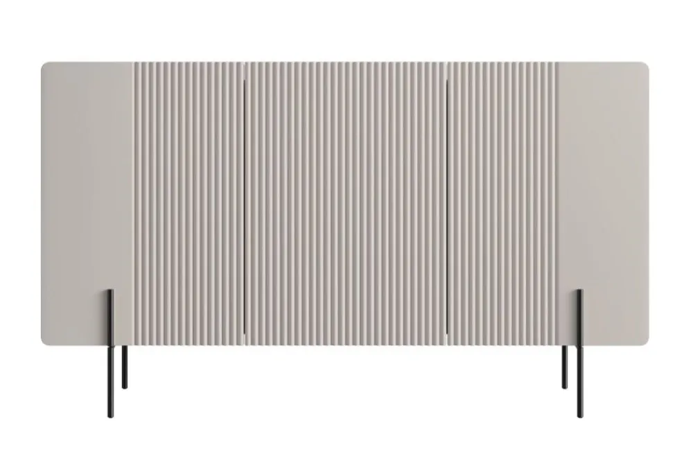 Bogart Komody Do Przedpokoju|Komody Młodzieżowe*MALMI Komoda 150 3D - cashmere / czarne nogi