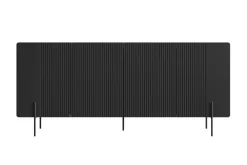 Bogart Komody Do Biura|Komody Do Przedpokoju*MALMI Komoda 200 4D - czarny / czarne nogi