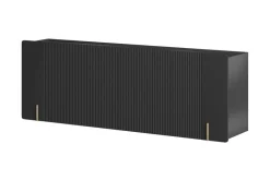 Bogart Komody Do Biura|Komody Do Przedpokoju*MALMI Komoda 200 4D - czarny / złoty / wisząca