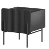 Bogart Szafki I Regały Do Biura|Szafki I Regały Do Pokoju Młodzieżowego*MALMI Szafka nocna 45 1SZ - czarny / czarne nogi