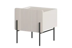 Bogart Szafki I Regały Do Biura|Szafki I Regały Do Pokoju Młodzieżowego*MALMI Szafka nocna 45 1SZ - cashmere / czarne nogi
