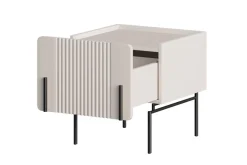 Bogart Szafki I Regały Do Biura|Szafki I Regały Do Pokoju Młodzieżowego*MALMI Szafka nocna 45 1SZ - cashmere / czarne nogi