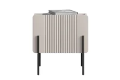 Bogart Szafki I Regały Do Biura|Szafki I Regały Do Pokoju Młodzieżowego*MALMI Szafka nocna 45 1SZ - cashmere / czarne nogi