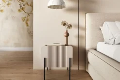 Bogart Szafki I Regały Do Biura|Szafki I Regały Do Pokoju Młodzieżowego*MALMI Szafka nocna 45 1SZ - cashmere / czarne nogi