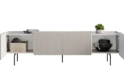 Bogart Szafki Rtv Do Salonu|Szafki Rtv*MALMI Szafka RTV 200 2D2SZ - cashmere / crema bianca  / czarne nogi