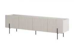 Bogart Szafki Rtv Do Salonu|Szafki Rtv*MALMI Szafka RTV 200 2D2SZ - cashmere / crema bianca  / czarne nogi