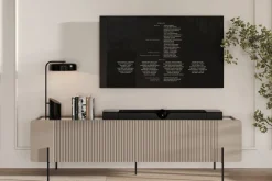 Bogart Szafki Rtv Do Salonu|Szafki Rtv*MALMI Szafka RTV 200 2D2SZ - cashmere / crema bianca  / czarne nogi