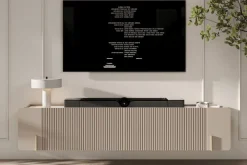 Bogart Szafki Rtv Do Salonu|Szafki Rtv*MALMI Szafka RTV 200 2D2SZ - cashmere / crema bianca  / złoty / wisząca