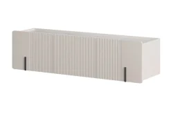 Bogart Szafki Rtv Do Salonu|Szafki Rtv*MALMI Szafka RTV 150 2D1SZ - cashmere / crema bianca  / czarny / wisząca