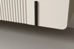 Bogart Szafki Rtv Do Salonu|Szafki Rtv*MALMI Szafka RTV 150 2D1SZ - cashmere / crema bianca  / czarny / wisząca