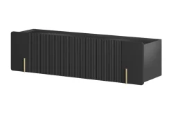 Bogart Szafki Rtv Do Salonu|Szafki Rtv*MALMI Szafka RTV 150 2D1SZ - czarny / złoty / wisząca