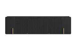 Bogart Szafki Rtv Do Salonu|Szafki Rtv*MALMI Szafka RTV 150 2D1SZ - czarny / złoty / wisząca