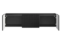 Bogart Szafki Rtv Do Salonu|Szafki Rtv*MALMI Szafka RTV 150 2D1SZ - czarny / złoty / wisząca