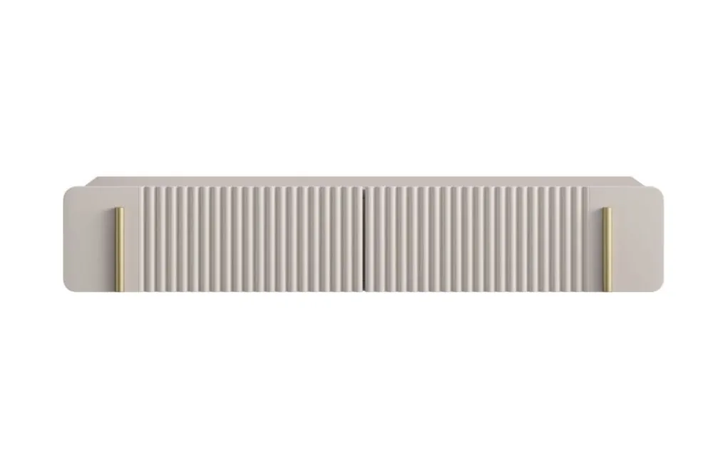 Bogart Konsole Do Przedpokoju|Toaletki Do Sypialni*MALMI Toaletka 100 2SZ - cashmere / złoty / wisząca