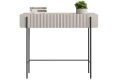 Bogart Konsole Do Przedpokoju|Toaletki Do Sypialni*MALMI Toaletka 100 2SZ - cashmere / czarne nogi