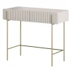 Bogart Konsole Do Przedpokoju|Toaletki Do Sypialni*MALMI Toaletka 100 2SZ - cashmere / złote nogi