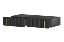 Bogart Konsole Do Przedpokoju|Toaletki Do Sypialni*MALMI Toaletka 100 2SZ - czarny / złoty / wisząca