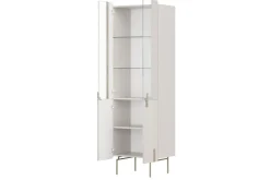 Bogart Szafki I Regały*MALMI Witryna 60 4D - cashmere / złote nogi