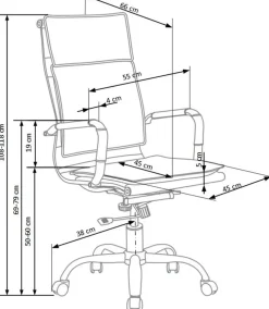 Halmar Fotele*MANTUS fotel gabinetowy czarny1 sztuka
