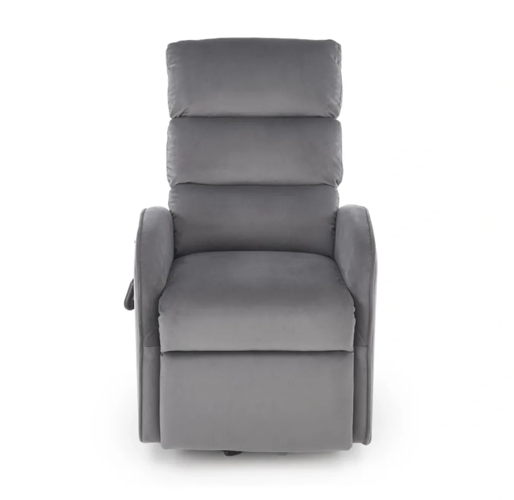 Halmar Fotele*MARONI fotel wypoczynkowy popielaty (1p=1szt)1 sztuka