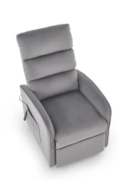 Halmar Fotele*MARONI fotel wypoczynkowy popielaty (1p=1szt)1 sztuka