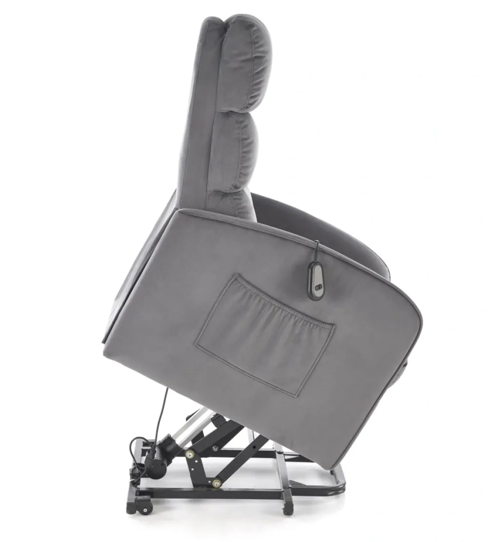 Halmar Fotele*MARONI fotel wypoczynkowy popielaty (1p=1szt)1 sztuka