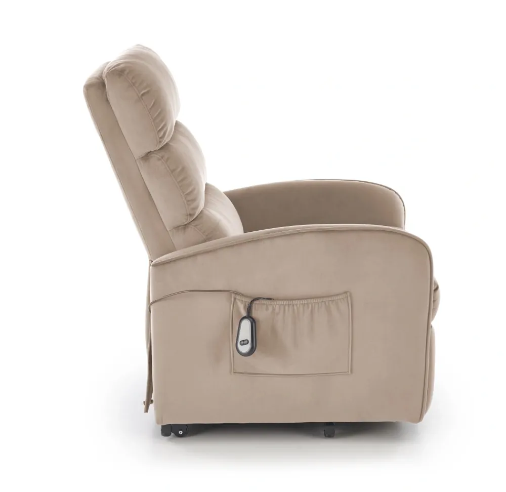 Halmar Fotele*MARONI fotel wypoczynkowy beżowy (1p=1szt)1 sztuka